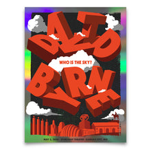 Load image into Gallery viewer, David Byrne - Kansas City - by Dan Padavic
