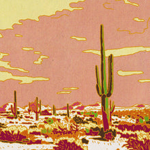 Load image into Gallery viewer, VAS: Caroline Clark - "Saguaro Desert"