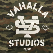 Load image into Gallery viewer, Vahalla Studios Camo Hoodie