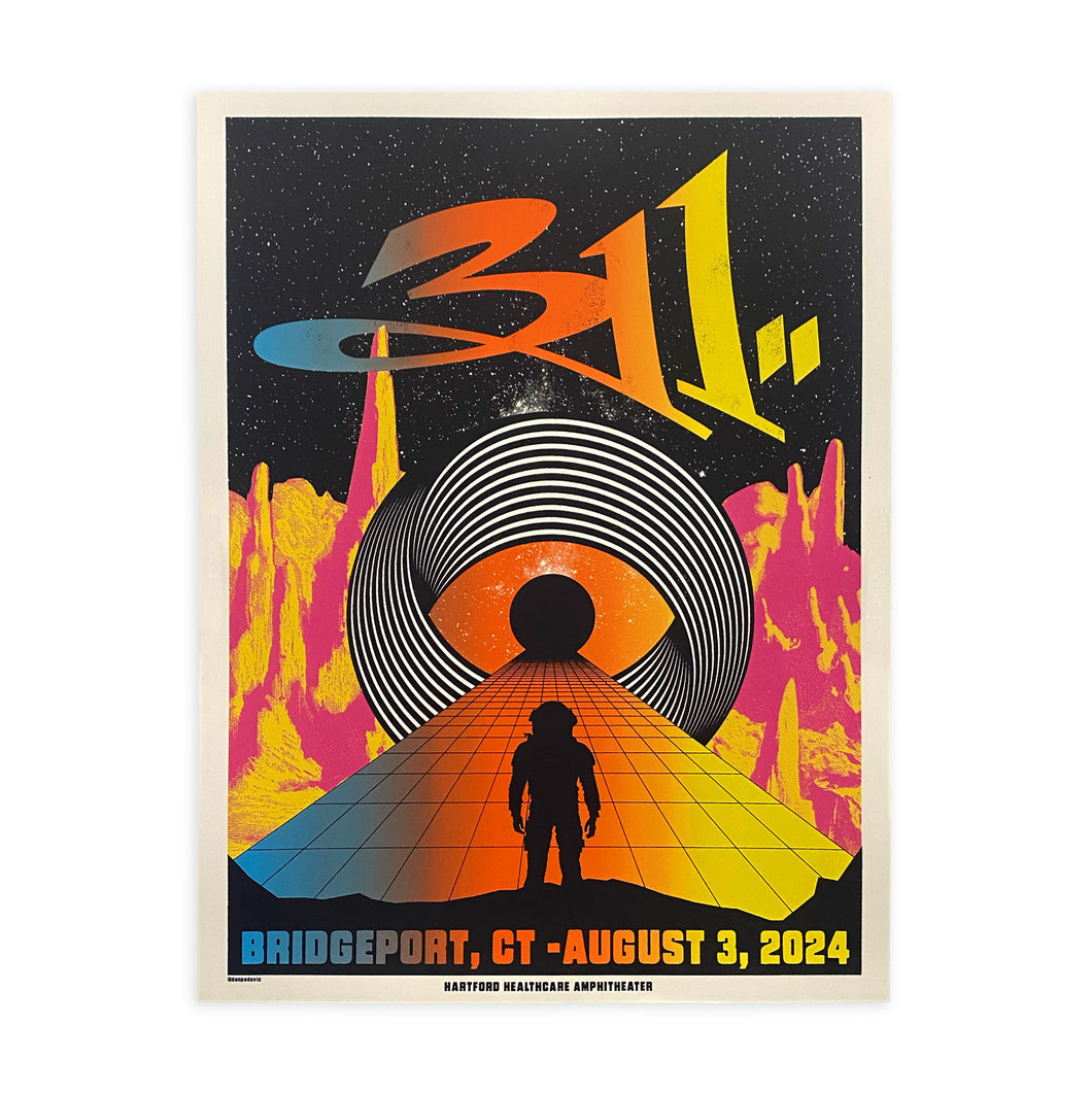 311 - Bridgeport Gig Poster